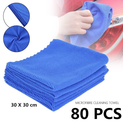 

Newest 5-80Pcs Microfiber Washcloth Auto Car Care Cleaning Towels Soft Cloths Tool