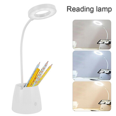 

Dimmable Touch Sensor USB Charge LED Desk Table Night Bedside Reading Lamp Light