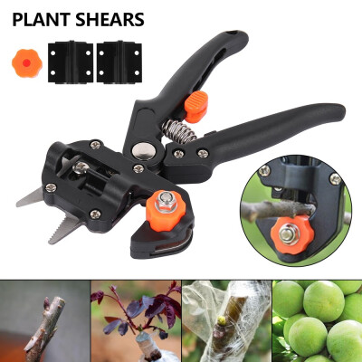 

New Grafting Machine Garden Tools with 3 Blades Chopper Tree Grafting Tools Secateurs Scissors Grafting KIT