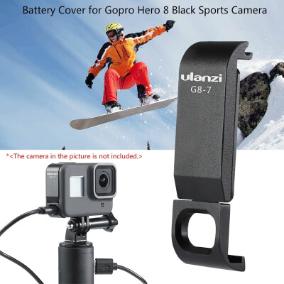 

Chargeable Battery Lid Door Battery Cover G8-7 Removable Type-C Charging Port for Gopro Hero 8 Black Sports Camera