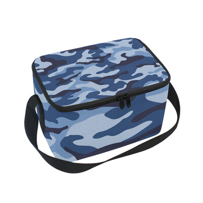 

ALAZA Lunch Box Insulated Lunch Bag Large Cooler Military Camouflage Tote Bag