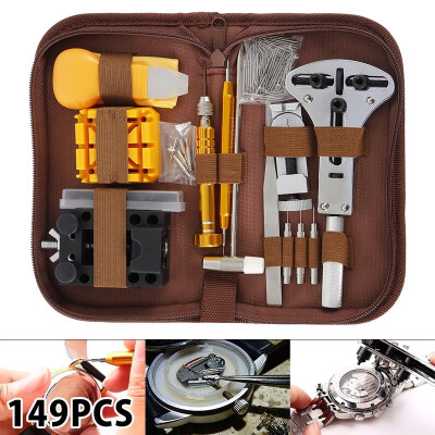 

149PCS Watch Repair Kit Watch Disassembly Tool Set Home Repair Tools with Manual&Carrying Bag