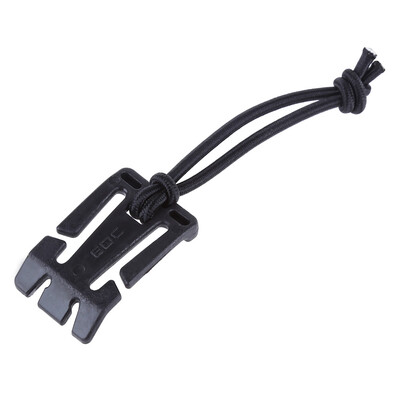 

EDCGEAR Practical String Fixation Clip Bungee Cord Gathering Hook Spiral Clamp