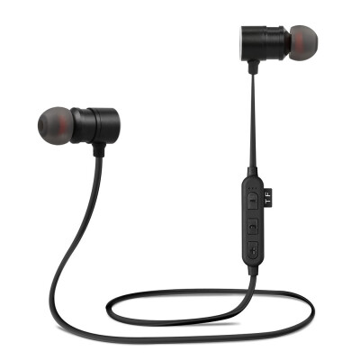 

XT-5 Wireless Bluetooth In-ear Headphones Outdoor Sports Headset Stereo Music Earphones Magnetic Suction TF Music Play Multi-point