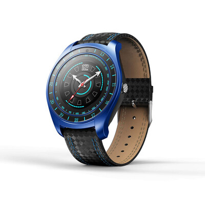 

V10hr 122inch Smart Bluetooth Bracelet SIM card Heart Rate Sleep Monitor Pedometer Remote Camera Smart Watch For IOS Android