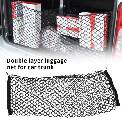 

Willstar Elastic Baggage Car Trunk Fixed Network The Tail Box Bag Storage Compartment Flat Storage Network