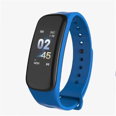 

Lerbyee C1Plus Bracelet Smart Screen Color Blood Pressure Tracker Fitness Exerciser Heart Rate Monitor Smart Band Sport for Androi