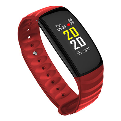 

YKSO Pedometer Smart Bracelet 096 inch Color Screen activity tracker H107 Smart Wristband Heart Rate Monitor Smart Bracelet