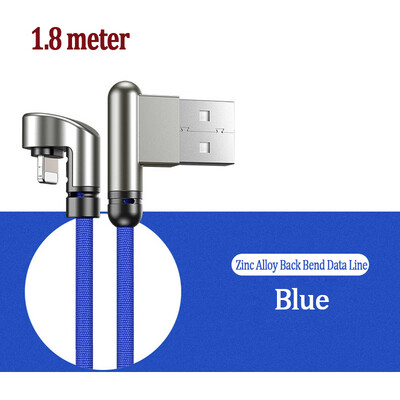 

New Type C Cable 180 Degree U-Shaped USB Flexible Fast Charger Game Playing Cord