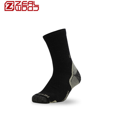 

Saile ZEALWOOD Merino wool hiking skiing walking warm antibacterial wool socks extreme north I I black 18007Z020 L