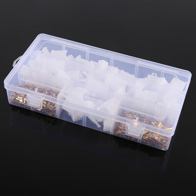 

Pack of 380PCS Terminal Connectors Electrical Wire Connector Male Female Terminal Plug Housing Kits