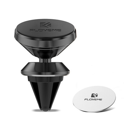 

FLOVEME Universal Magnetic Car GPS Phone Holder 360 Rotation Magnet Air Vent Outlet Car-Styling Mount Stand For iPhone Samsung
