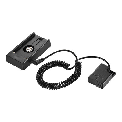 

Andoer NP-F970 to LP-E6 Dummy Battery Plate Mount Adapter Spring Cable for Canon EOS 5DII 5DIII 5DS 5DSR 6D 7DII 60D 80D 70D