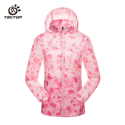 

Tectop JL80280 Women Outdoor Breathable Sports Wear-resistant Hiking Jacket