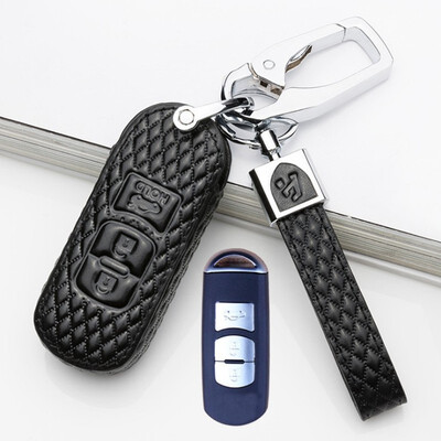 

Mazda cx-5 3 encesella cx-4 leather key bag buckle cover car decoration waist hang