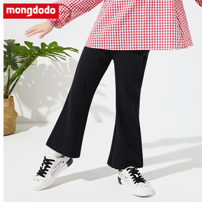 

Barabaras dream more than mongdodo childrens clothing girls trousers 2019 spring new big childrens trousers 76701190153 black 130