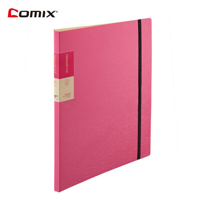 

Comix Multi-functional A4 Punchless Binder File Folder Strong Clip Clamp Documents Organizer for Office School Student Teacher Sup