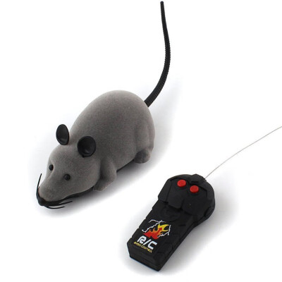 

Hot selling Cat Toy Wireless Remote Control Mouse Electronic RC Mice Toy Pet Cat Toy Mouse For kids toys freeshiping