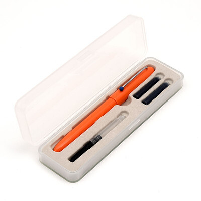 

KACO RETRO Fountain Pen Set with 2pcs Ink Cartridge Gift Box Hooded Nib 038mm for Student