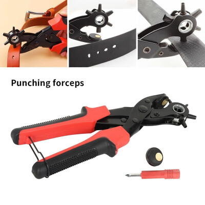 

Willstar 1 Set Leather Hole Punches Professional Belt Hole Puncher