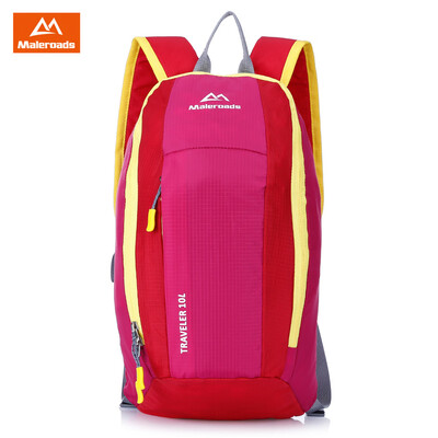 

MALEROADS 10L Kids Portable Lightweight Backpack Mini Water Resistant Camping Hiking Bag for Outdoor Activities