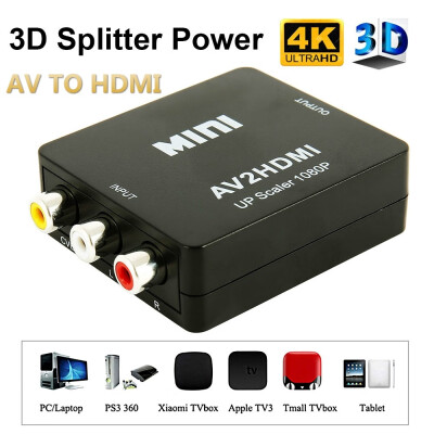 

1080P AV TO HDMI Converter Composite AV CVBS Video Adapter