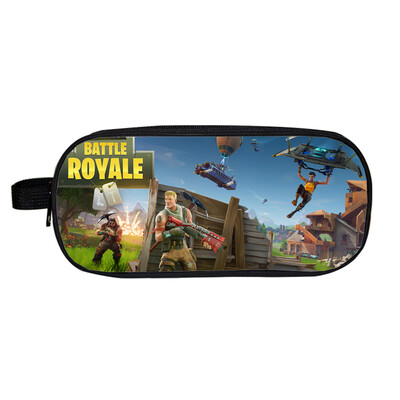 

Fortnite Night Animation Children Pencil Bag Pen Bags Students Stationery Bag