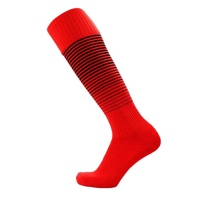 

Mens Male Football Socks Sports Running Long Stockings Europe Soccer Club Knee High Meias socks Futbo Socks Towel Bottom Sock
