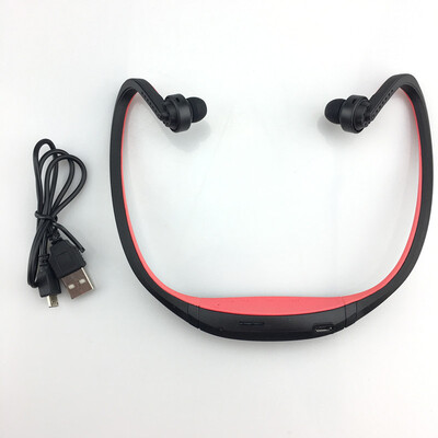 

HEONYIRRY S9 Bluetooth Headset Neckband Wireless Earphone Sport Portable Headphone SDTF Card Earbud with Microphone MusicPlayer
