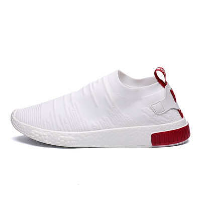 

Thin Shoes For Summer White Shoes Men Sneakers Teen Shoes Without Lace Trend 2018 New Feel Socks Shoes tenis masculino chaussure