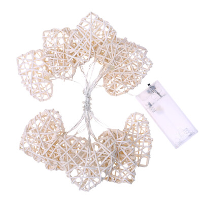 

UpperX 11M Holiday LED Battery 10 LED Color Rattan Fairy Lights For Xmas Wedding Party Chrismas Hot Decoration