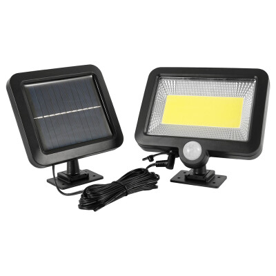 

2PCS 100 LED Solar Powered Lamp PIR Motion Sensor Garden Wall Flood Light Outdoor