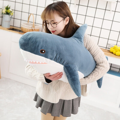 

80100CM Lovely Animal Plush Shark Soft Doll Toy Gift kids Big Toy