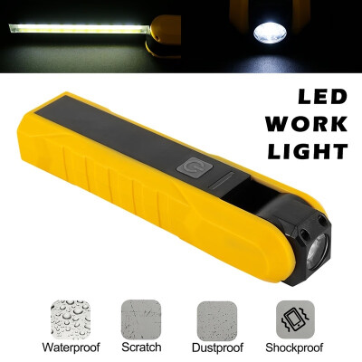 

Rechargeable USB Reflector Work Light Led COB Portable Work Light Werklamp Work Lamp Flashlight