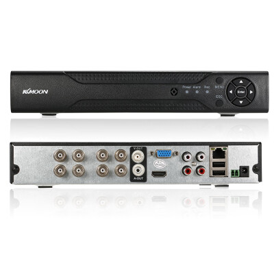 

KKmoon 8CH 1080P Hybrid NVR AHD TVI CVI DVR 5-in-1 Digital Video Recorder P2P Cloud Network Onvif Digital Video Recorder support P