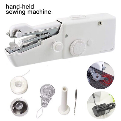 

Portable Handheld Sewing Machine Cordless Clothes Quick Stitch DIY Tools