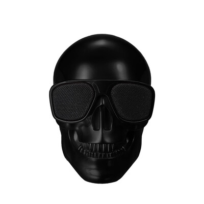 

Plastic Skeleton Metallic Wireless Shape BT Speaker White