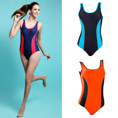 

Fashion Women Professional Sports One Piece Swimsuit Swimwear Brazilian Bathing Suit Beachwear