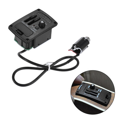 

UK-300T Ukulele Ukelele Piezo Pickup Preamp 2-Band EQ Equalizer Tuner System