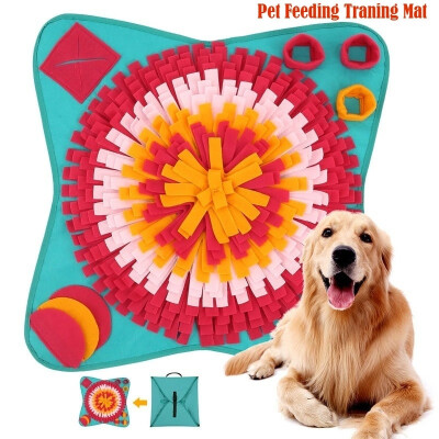 

Willstar Interactive Dog Toys Pet Feeding Traning Mat Dog Nosework Feed Mat Stress Release Encourages Natural Foraging Skills