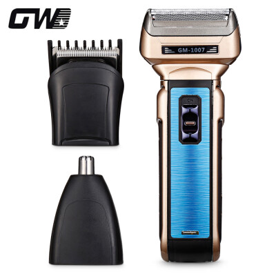 

GW - 1007 3-in-1 Rechargeable Men Shaver Nose Trimmer Hair Clipper