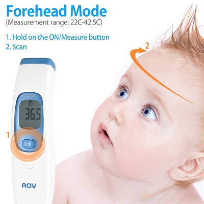 

1pcs High Precision Non Contact Digital Infrared Thermometer Body Temperature Meter Big Screen Forehead