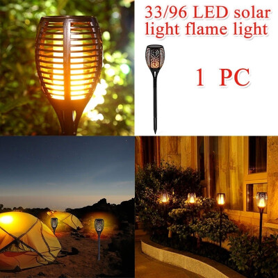 

1Pc 3396 LED Solar Light Lame Torch Garden Light Outdoor Induction Light Garden Courtyard Lawn Decorative Landscape Light