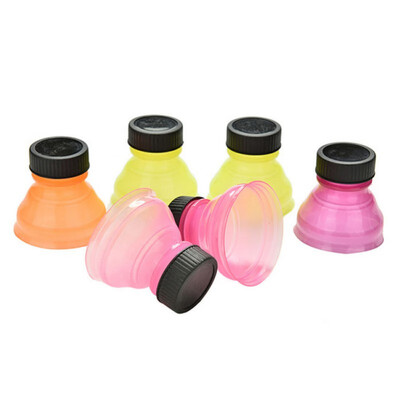 

Creative Soda Cans Food Grade Drink Dust Seal Cover Six Pack Reusable Bottle Sealing Cap Snap On Can Convert Soda For Cool Coke