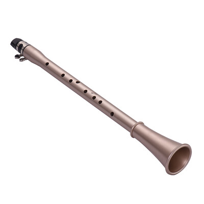 

Bb Key Mini Simple Clarinet Sax Compact Clarinet-Saxophone ABS Material Musical Wind Instrument for Beginners with Carry Bag