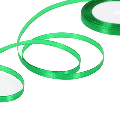 

25 YardsRoll 6mm Width Silk Satin Ribbon DIY Handmade Materials for Home Wedding Party Decorations Invitation Card Gift Wrapping