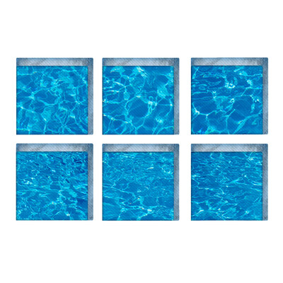 

6 PcsSet PVC Bathtub Stickers 3D DIY Tub Appliques Decals Vivid Anti Slip Wall Sticker Safety Shower Bath