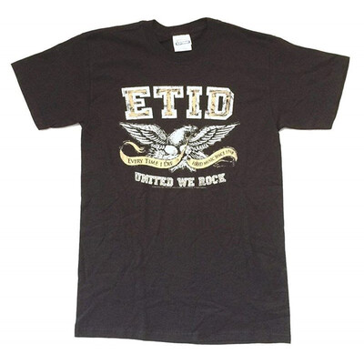 

Every Time I Die Eagle United We Rock ETID Black T Shirt