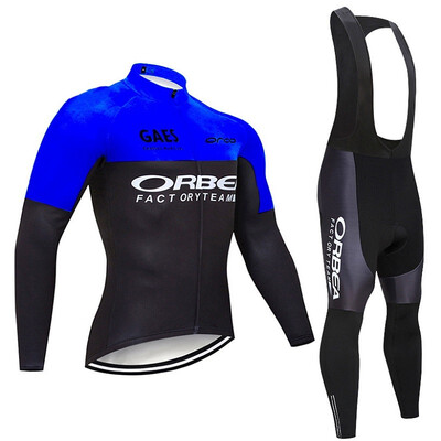 

Cycling jersey 2018 pro team ORBEA winter thermal fleece cycling clothing set ropa ciclismo invierno bike jersey bib pants kit