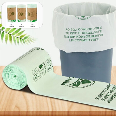 

10050 Pcs Biodegradable Bin Bag Compostable Caddy Sack Liner Food Waste Refuse Kitchen